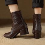 Exquisite Handcrafted Leather Women's Shoes: Luxury, Elegance, and Craftsmanship(E123006Q1)