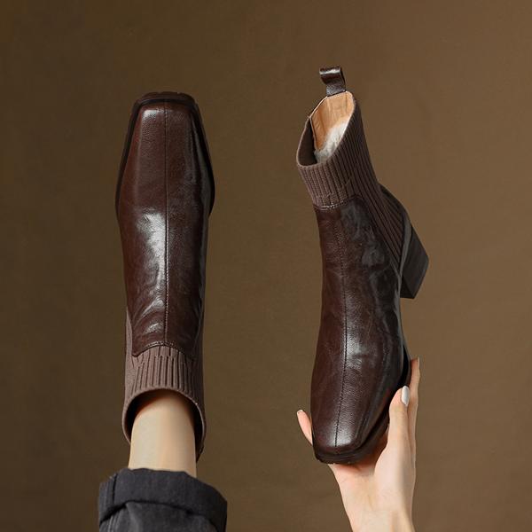 Handcrafted Luxury Leather Women’s Shoes: Elegance in Every Stitch(E123006Q9)