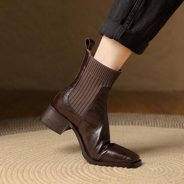 Handcrafted Luxury Leather Women’s Shoes: Elegance in Every Stitch(E123006Q9)