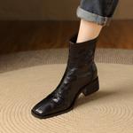 Luxurious Handcrafted Genuine Leather Women’s Shoes(E123006Q10)