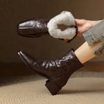 Luxurious Handcrafted Genuine Leather Women’s Shoes(E123006Q10)