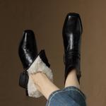 Luxurious Handcrafted Leather Women's Shoes: Elegance Redefined(E123006Q12)