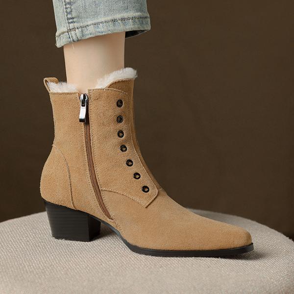 Luxurious Handmade Leather Women's Shoes: Exquisite Craftsmanship & Elegance(E123006Q5)