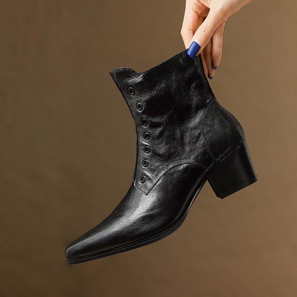 Handcrafted Luxury Leather Women's Shoes - Elegance Redefined(E123006Q6)