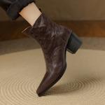 Handcrafted Luxury Leather Women's Shoes - Elegance Redefined(E123006Q6)