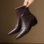 Handcrafted Leather Women’s Shoes: Luxury, Elegance, and Quality(E123006Q14)