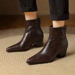 Handcrafted Leather Women's Shoes: Elegance in Every Stitch(E123006Q16)