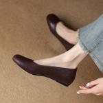 Exquisite Handcrafted Leather Women's Shoes: A Blend of Luxury and Elegance(E123006Q21)