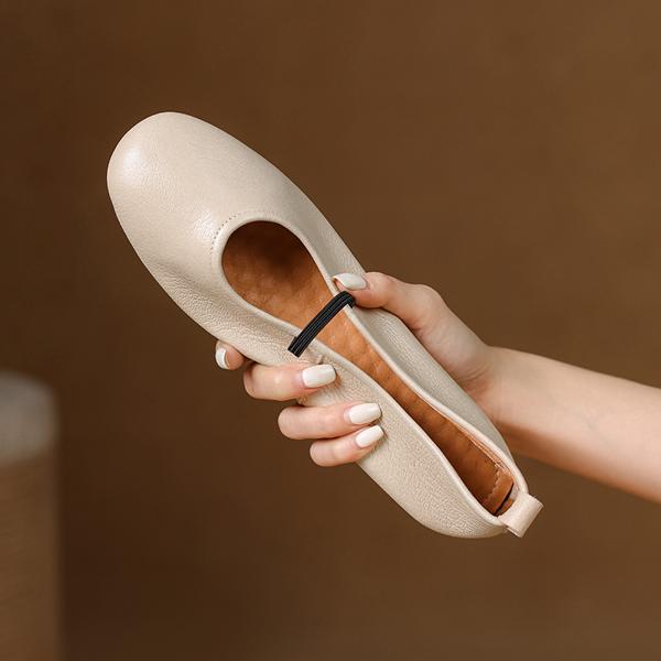 Handcrafted Luxury Leather Women's Shoes: Elevate Your Elegance(E123006Q27)