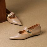 Luxury Handmade Leather Women's Shoes: Craftsmanship Meets Elegance(E123006Q26)