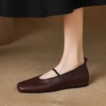 Exquisite Handcrafted Leather Women's Shoes: High-End Elegance Redefined(E123006Q29)
