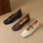 Exquisite Handcrafted Leather Women's Shoes: High-End Elegance Redefined(E123006Q29)