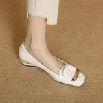 Elegant Handcrafted Genuine Leather Women’s Shoes - Luxurious Craftsmanship(E12300624-14)