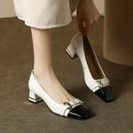 Handcrafted Luxury Leather Shoes for Elegant Women(E123006124-6)
