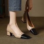 Handcrafted Luxury Leather Women's Shoes: Elegance Redefined(E12300624-17)