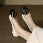 Handcrafted Genuine Leather Women's Shoes - Elegant Luxury(E12300624-19)