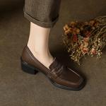 Elevate Your Style with Luxurious Handcrafted Genuine Leather Women's Shoes(E12300624-21)