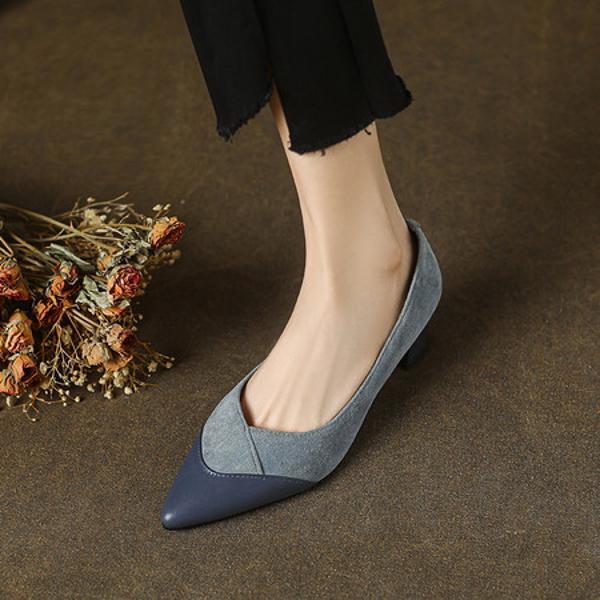 Handcrafted Luxury Genuine Leather Women's Shoes - Elegance Redefined(E1230061995)