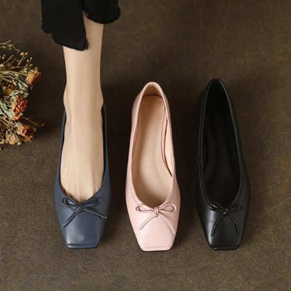 Elegant Handmade Leather Women's Shoes: Luxury Craftsmanship Quality(E1230061999)