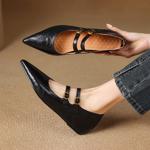 Exquisite Handcrafted Genuine Leather Women's Shoes(E123006Q32)
