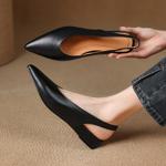 Handcrafted Luxury Leather Women's Shoes: Elegance in Every Stitch(E123006Q31)