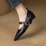 Handcrafted Luxury Leather Women's Shoes - Elegance in Every Stitch(E123006Q34)