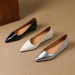 Elegant Handcrafted Leather Women’s Shoes - Luxury Craftsmanship(E123006Q36)