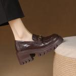 Crafted Luxury: Genuine Leather Handmade Women's Shoes(E123006Q44)