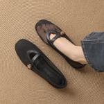 Elegant Handcrafted Leather Women's Shoes: Timeless Luxury and Craftsmanship(E123006Q41)