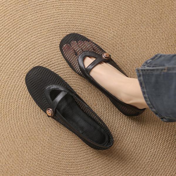 Elegant Handcrafted Leather Women's Shoes: Timeless Luxury and Craftsmanship(E123006Q41)