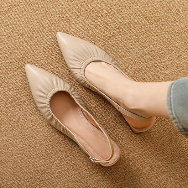 Exquisite Handcrafted Leather Women's Shoes: Luxury and Elegance(E123006T34)