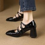 Artisan Crafted Luxury Leather Women's Shoes(E123006Q49)