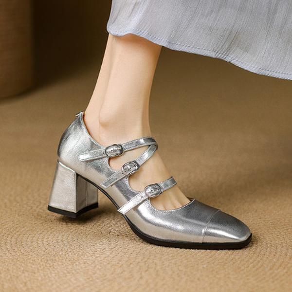 Artisan Crafted Luxury Leather Women's Shoes(E123006Q49)