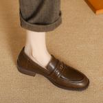 Handcrafted Luxury Leather Women's Shoes: Timeless Elegance(E123006124-1)