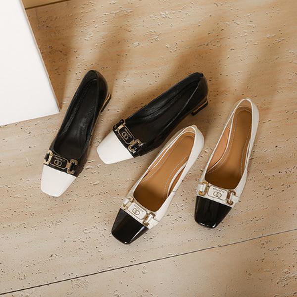 Handcrafted Luxury Leather Shoes for Elegant Women(E1230061124-6)