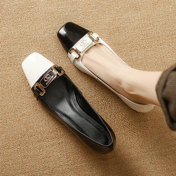 Handcrafted Luxury Leather Shoes for Elegant Women(E1230061124-6)