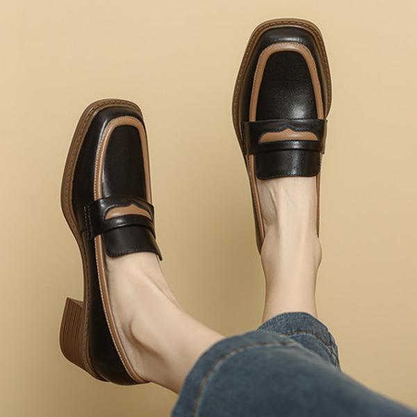 Exquisite Handcrafted Leather Shoes for Elegant Women(E123006124-12)