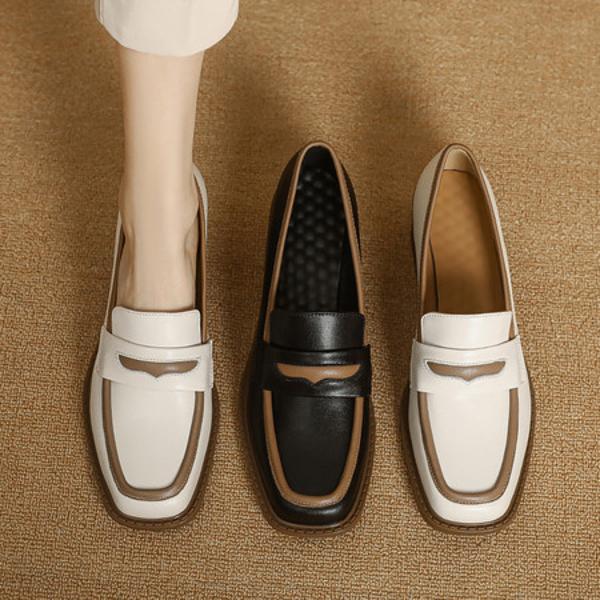 Exquisite Handcrafted Leather Shoes for Elegant Women(E123006124-12)