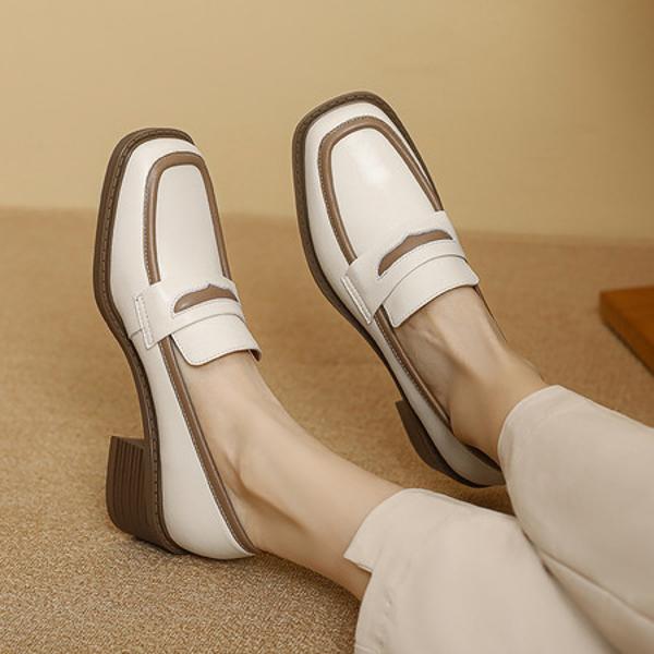 Exquisite Handcrafted Leather Shoes for Elegant Women(E123006124-12)