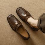 Handcrafted Luxury Leather Women's Shoes - Elegant Artisan Quality(E123006124-16)