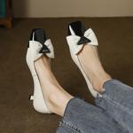 Exquisite Handcrafted Genuine Leather Women's Shoes for Elegant Luxury(E123006Q24-24)