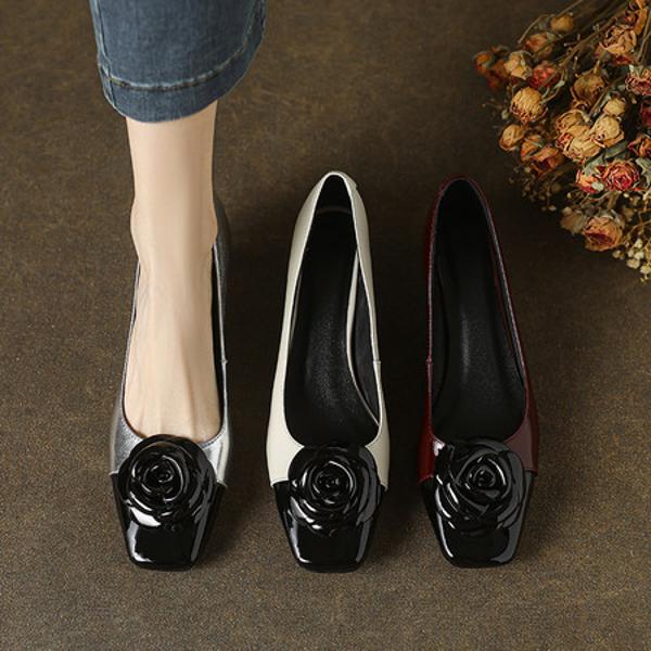 Handcrafted Luxury Leather Women's Shoes: Elegance in Every Stitch(E123006Q24-25)