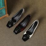 Handcrafted Luxury Leather Women's Shoes: Elegance in Every Stitch(E123006Q24-25)