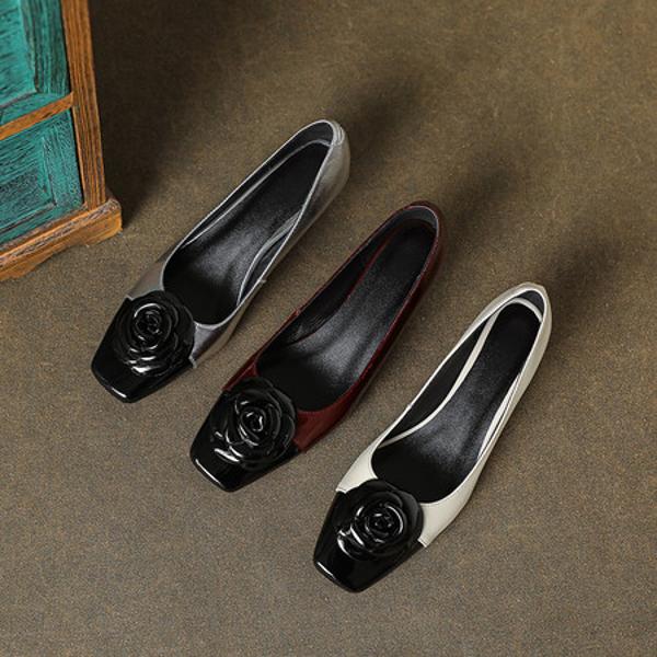 Handcrafted Luxury Leather Women's Shoes: Elegance in Every Stitch(E123006Q24-25)