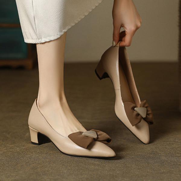 Exquisite Handcrafted Leather Women’s Shoes: Luxurious Elegance(E123006Q24-27)