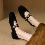 Handcrafted Leather Women's Shoes: Luxurious Elegance in Quality(E123006QM2)
