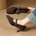 Exquisite Handcrafted Leather Women's Shoes: Luxury, Elegance, and Quality(E123006QM9)