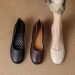 Elegant Premium Handmade Leather Women's Shoes(E123006SQ21)