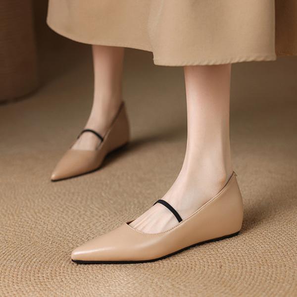 Exquisite Handmade Leather Women's Shoes: Luxury Craftsmanship & Elegance(E123006SQ24)