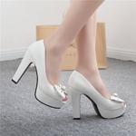 Handcrafted Leather Luxury Women's Shoes Elegance(E1355863163122)